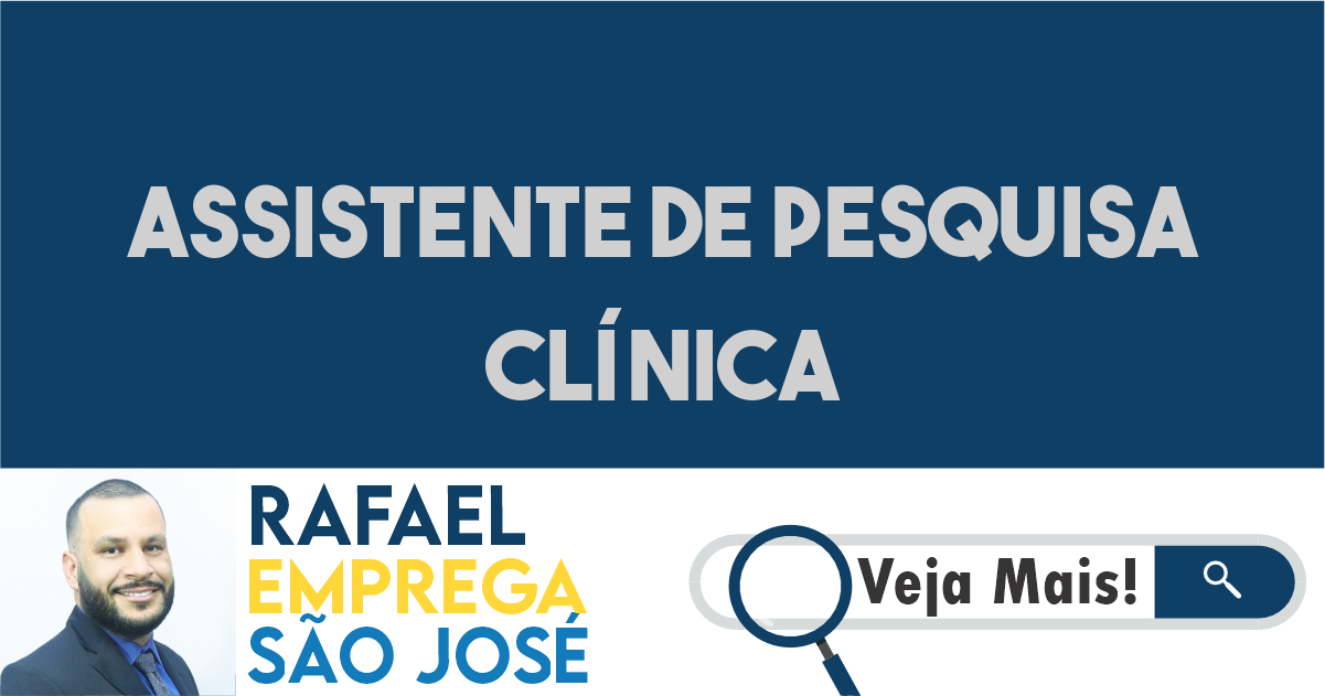 assistente de pesquisa clinica 56