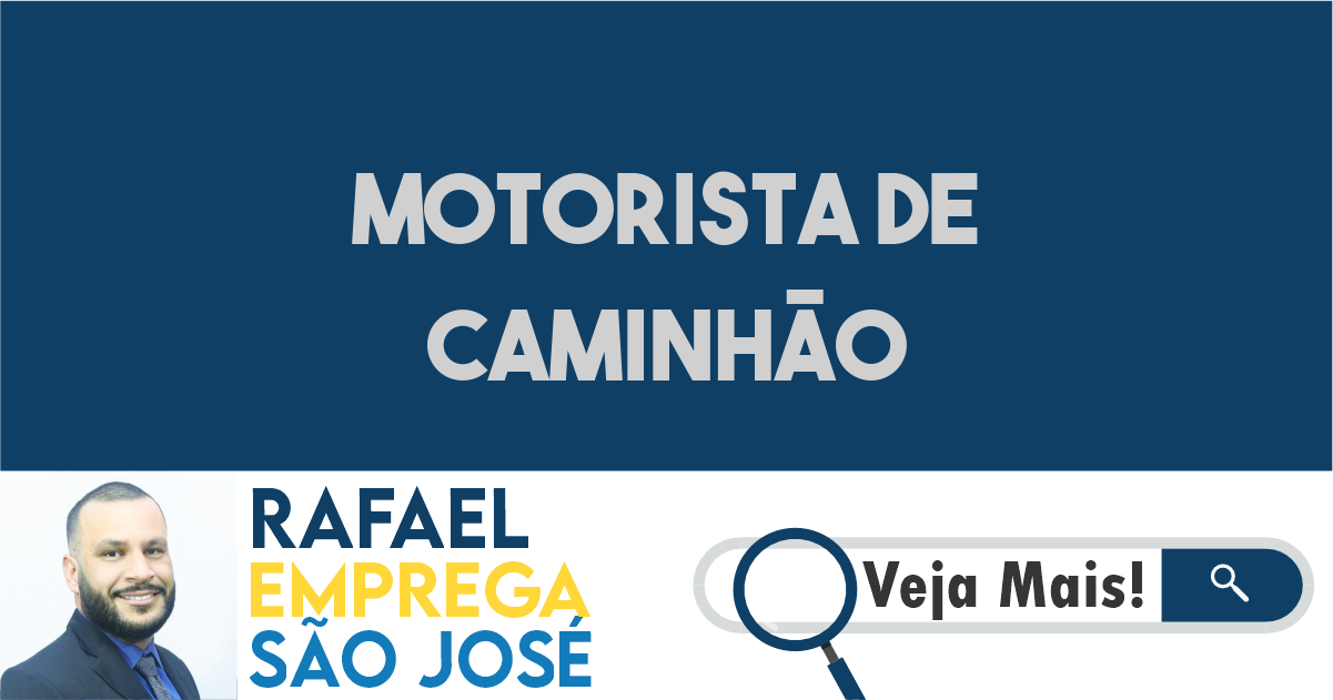 motorista de caminhao 98