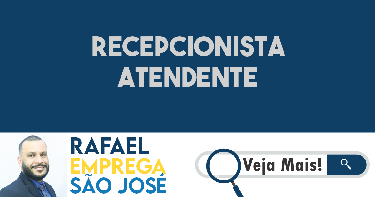 recepcionista atendente 118