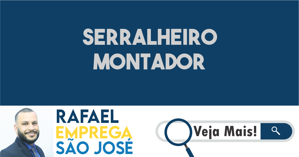 serralheiro montador 122